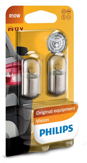 Philips kogellamp lamp 12 10w blister of 2