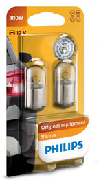 Philips kogellamp lamp 12 10w blister of 2