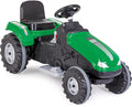 Amigo Mega accuvoertuig traptractor 12V groen/zwart