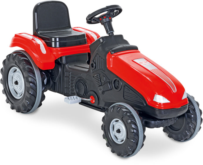 Amigo Mega traptractor rood/zwart