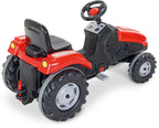 Amigo Mega traptractor rood/zwart