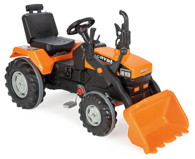 Amigo Super HD 9030 traptractor met voorlader oranje/zwart