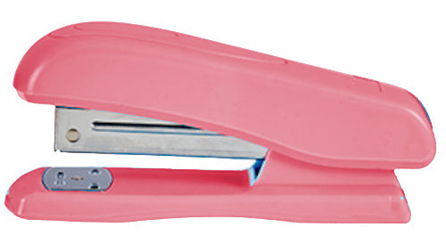 nietmachine 10 x 3,5 x 18,5 cm zilver/roze