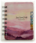 notitieboek Landscape 12 x 9,2 cm karton/papier roze