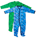 slaapromper junior katoen groen/blauw stuks maat 86