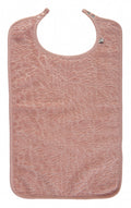 slabbetje Organic Terry junior oudroze one-size