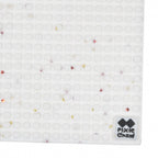 dagboek met siliconen paneel A5 glitter wit