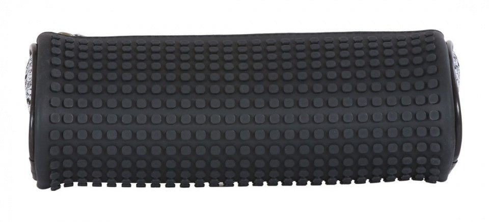 etui met siliconen paneel en pixels 20 cm zwart