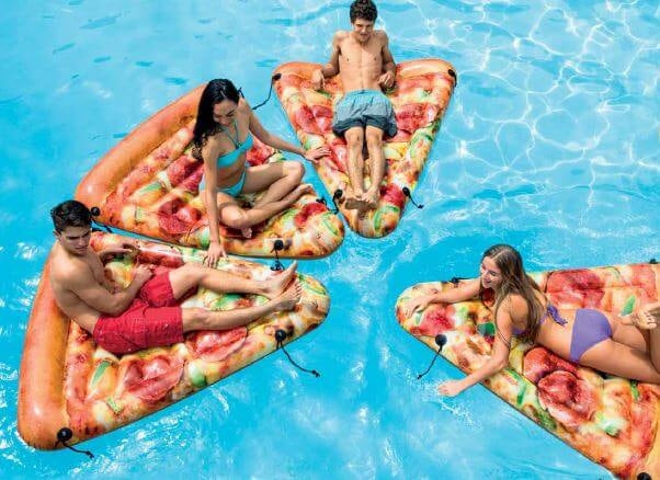 intex opblaasbare pizzapunt