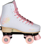 Playlife Adjustable rolschaatsen junior wit roze maat 39 42