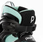 Playlife Inline skates Flyte Teal 84 softboot 82A zwart/blauw mt 41