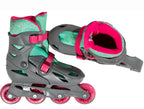 Playlife Inline skates Riddler hardboot 82A grijs maat 27-30