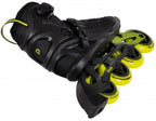 Inlineskates Lancer 84 polypropyleen zwart/geel mt 45