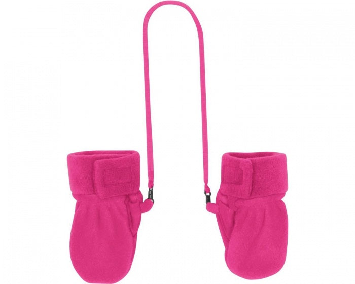 babywanten fleece junior roze 6-12 maanden