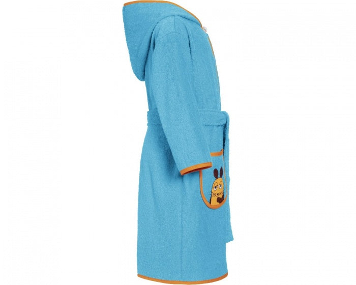 badjas muis aqua junior maat 110/116