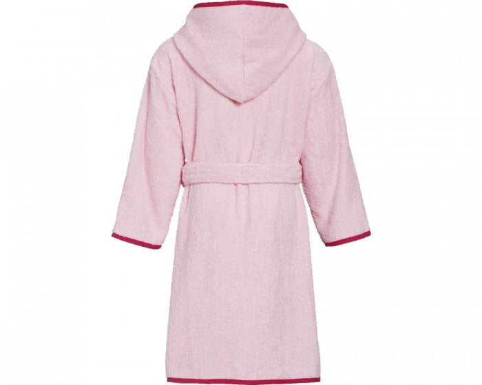 badjas uilen roze junior maat 134/140