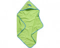 badponcho schildpad groen junior mt S
