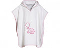 badponcho olifant roze meisjes maat S