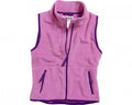 bodywarmer fleece meisjes roze/paars maat 74