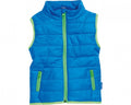 bodywarmer gevoerd blauw maat 80