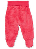 Playshoes Fleecebroek met voetjes junior roze maat 68