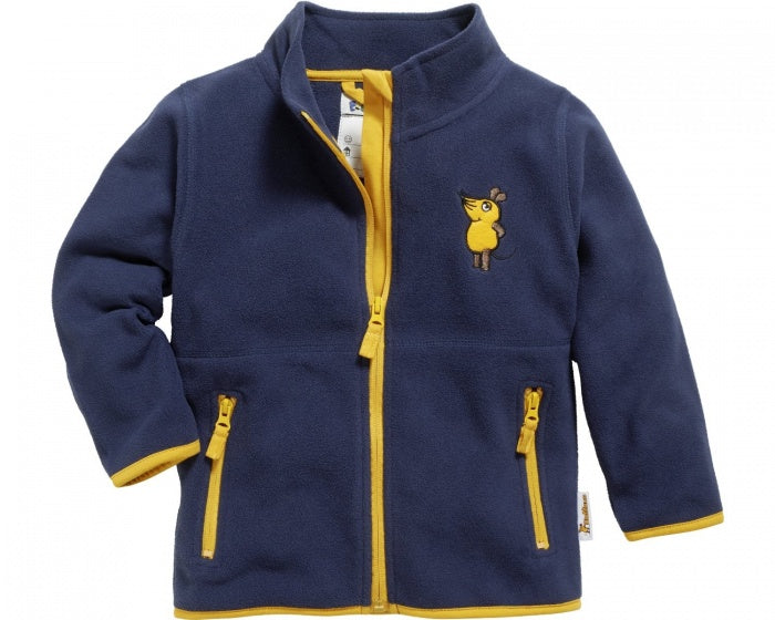 fleecejas Muis junior navy maat 140