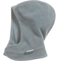 fleecesjaal/muts polyester junior grijs maat 47/49