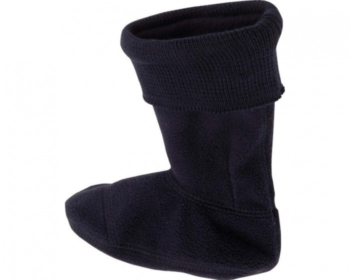 fleecesokken junior donkerblauw maat 24/25