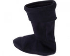 fleecesokken junior donkerblauw maat 24/25