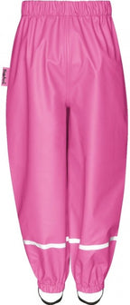 gevoerde regenbroek roze maat 86
