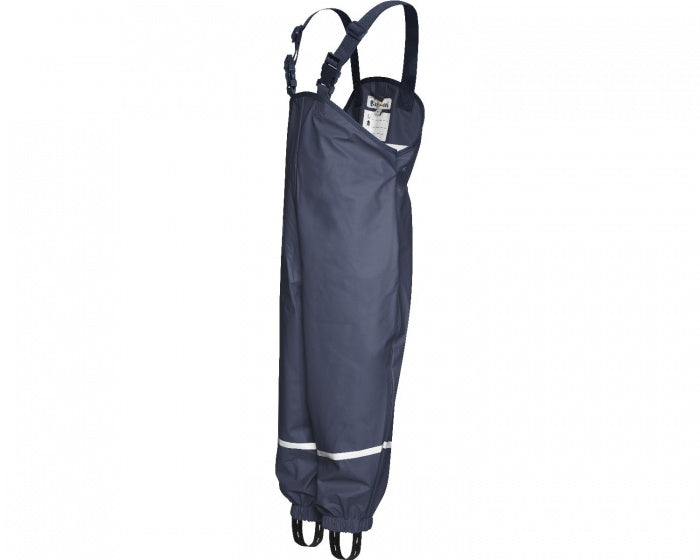 gevoerde regentuinbroek blauw maat 86