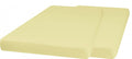 hoeslaken junior 140 x 70 cm katoen geel 2 stuks