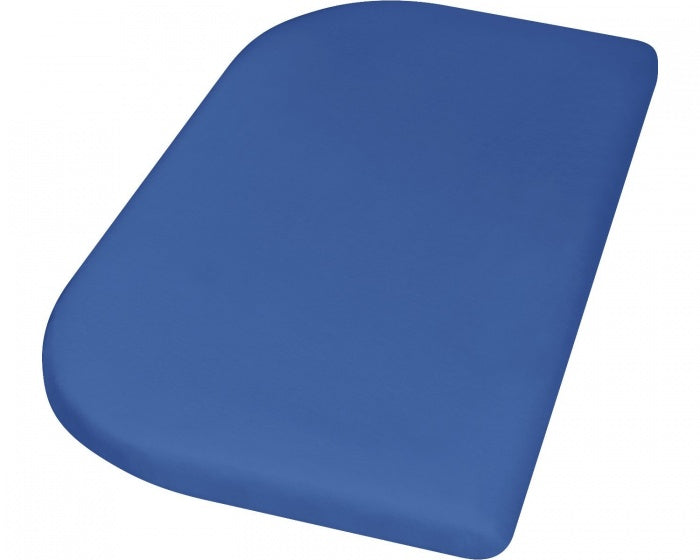hoeslaken katoen voor bijzetbed 89 x 51 cm blauw