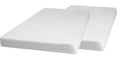 hoeslaken molton 60 x 120 cm katoen wit 2 stuks