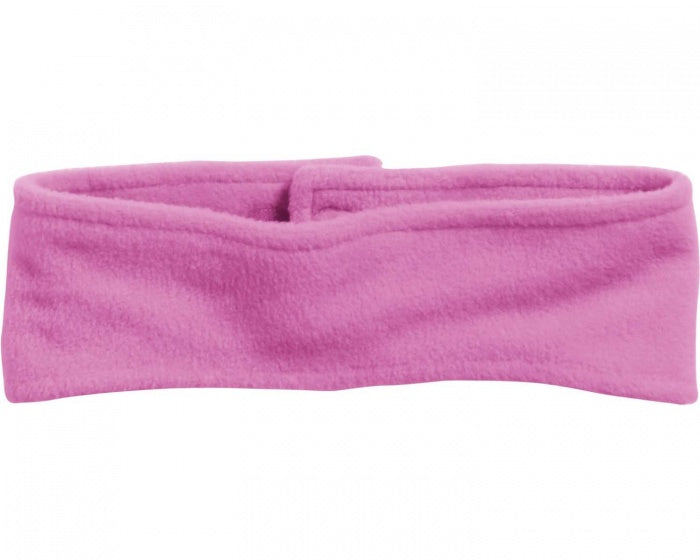 Hoofdband Fleece roze one size