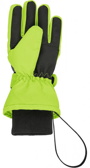 vingerhandschoenen junior polyester groen mt 4/5 jaar