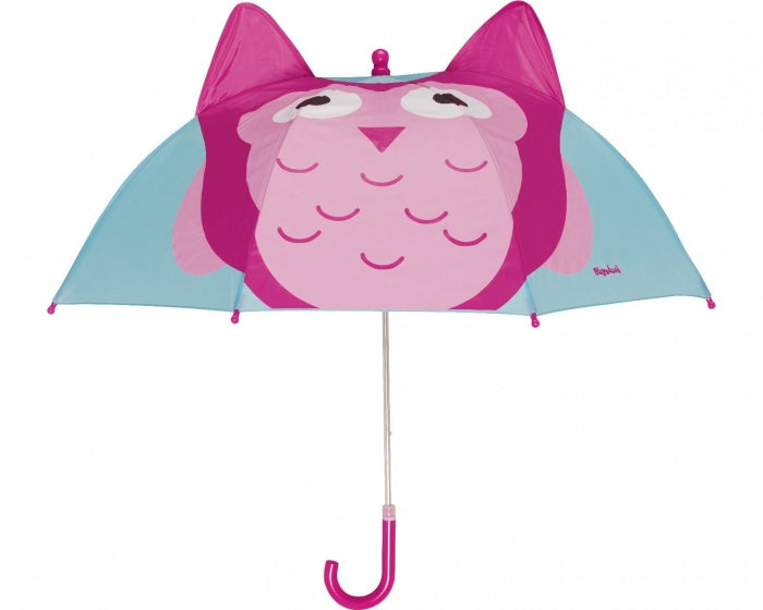 kinderparaplu junior 70 cm polyester blauw/roze