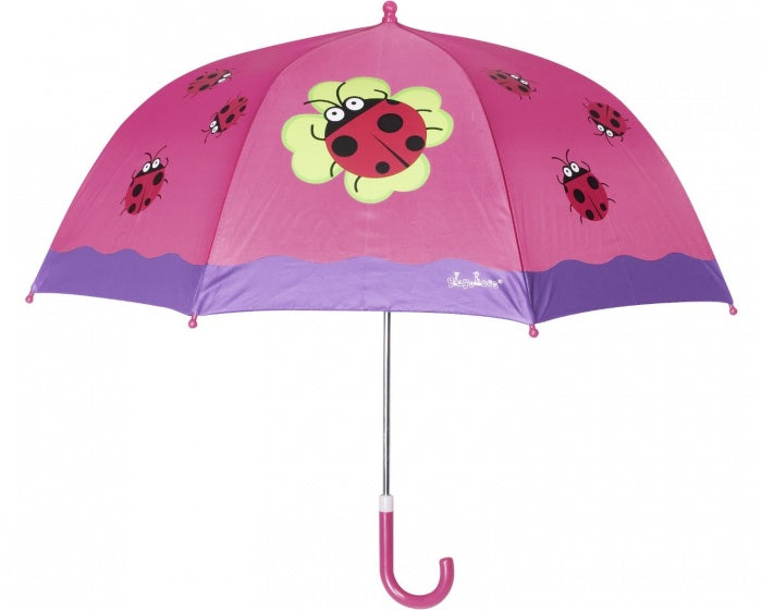 kinderparaplu meisjes 70 cm polyester roze/paars