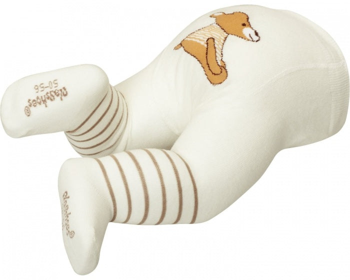 Playshoes Maillot Beer meisjes katoen crème/bruin maat 98/104