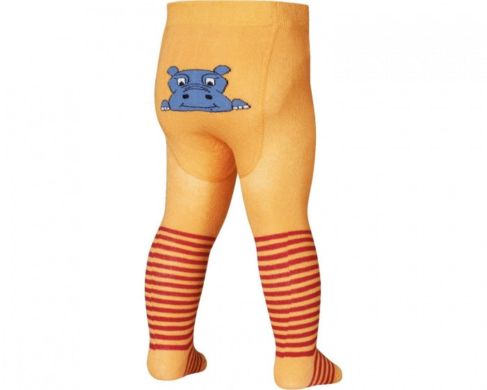 Playshoes Maillot Nijlpaard meisjes katoen oranje maat 86/92