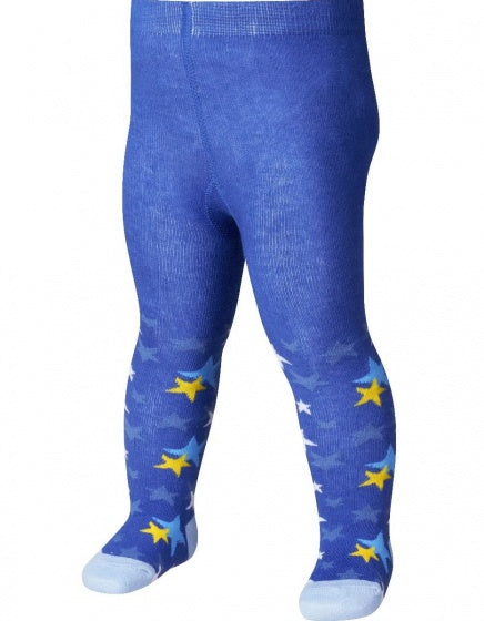 Playshoes Maillot sterren meisjes katoen blauw maat 50/56