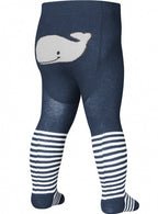 Playshoes Maillot walvis meisjes katoen donkerblauw maat 62/68