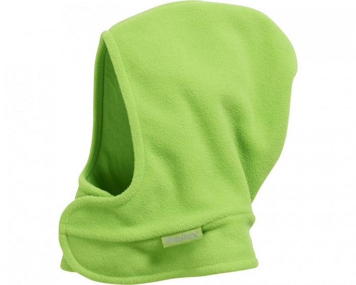 muts volledig fleece junior groen 51/53 cm