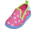 pantoffels bloemen junior roze maat 20/21