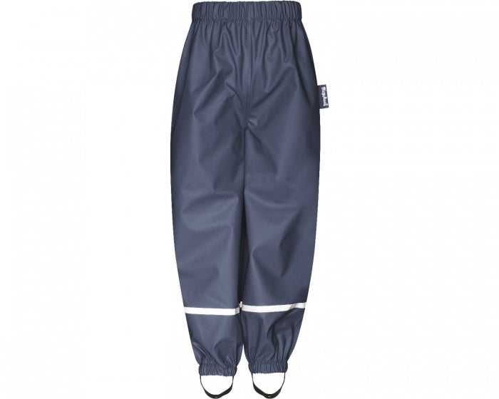 regenbroek met elastische tailleband navy maat 80