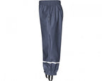 regenbroek met elastische tailleband navy maat 80
