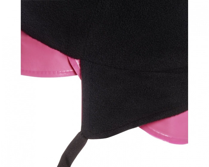 regenhoed met fleecevoering junior roze 47 cm
