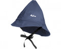 regenhoed met katoenvoering junior navy 47 cm