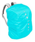 regenhoes rugzak polyester 30-55 liter turquoise maat L