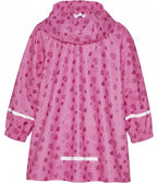 regenjas Hartjes meisjes roze maat 116